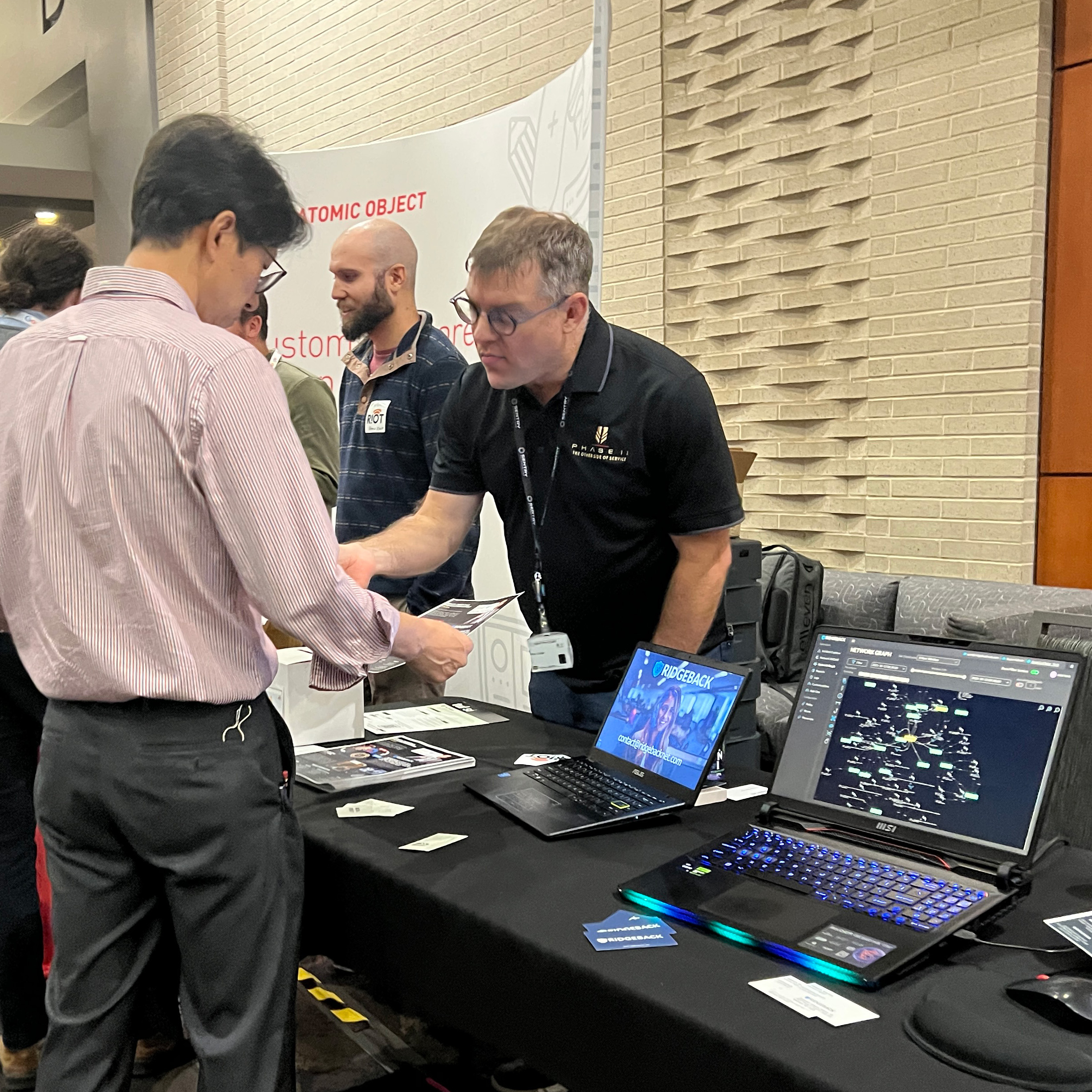 RIoT Demo Night Oct 2025 Nate and Sam Raleigh